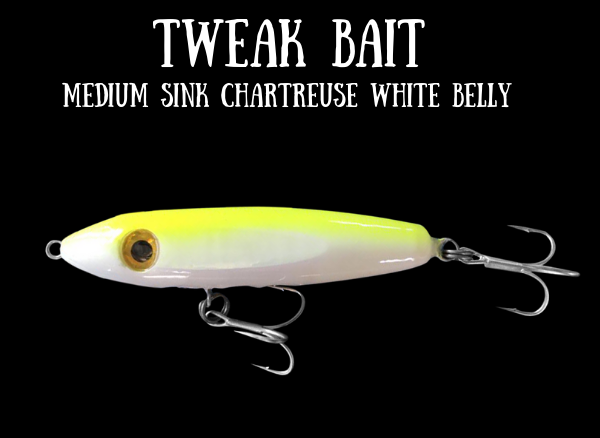 Tweak Bait - Medium Sink (Sub Surface)