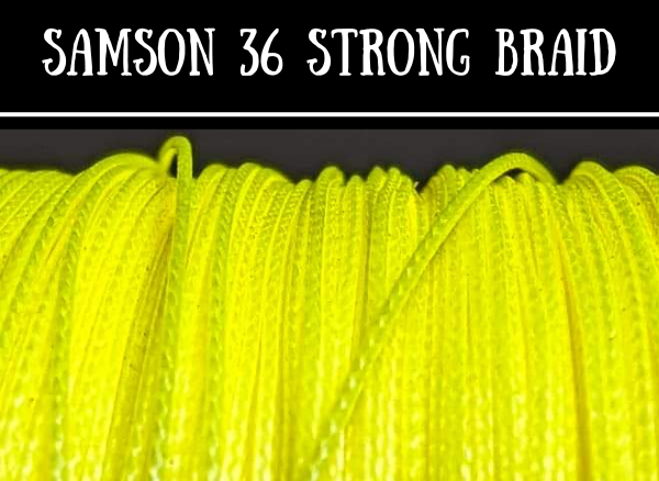 Samson '36 Strong' Braided Fishing Line – Samson Lures Australia