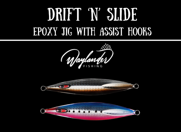 Waylander Drift 'N' Slide - Epoxy Jigs With BKK Assist Hooks