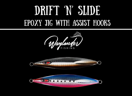 Waylander Drift 'N' Slide - Epoxy Jigs With BKK Assist Hooks