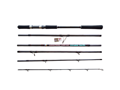 Samson Long Cast Spinning Rod 'EXPANSE TRAVEL' 12ft Spinning Rod (15-60g)